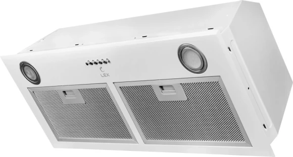 Вытяжка встраиваемая Lex GS Bloc P 900 WH белый управление: кнопочное (1 мотор) Вытяжка встраиваемая Lex GS Bloc P 900 WH белый управление: кнопочное (1 мотор)