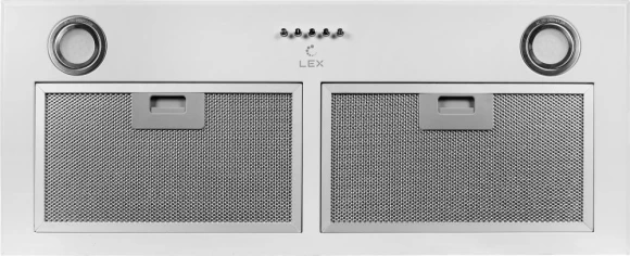 Вытяжка встраиваемая Lex GS Bloc P 900 WH белый управление: кнопочное (1 мотор) Вытяжка встраиваемая Lex GS Bloc P 900 WH белый управление: кнопочное (1 мотор)