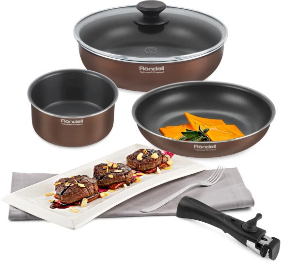 Набор сковород Rondell Kortado RDA-1788 3 предмета Набор сковород Rondell Kortado RDA-1788 3 предмета