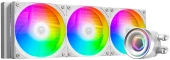 Система водяного охлаждения ID-Cooling FX360 Inf ARGB Soc-AM5/AM4/1200/1700/1851 белый 4-pin 27.2dB Al 350W Ret (FX360 INF WHITE)