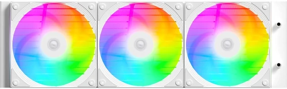 Система водяного охлаждения ID-Cooling FX360 Inf ARGB Soc-AM5/AM4/1200/1700/1851 белый 4-pin 27.2dB Al 350W Ret (FX360 INF WHITE)