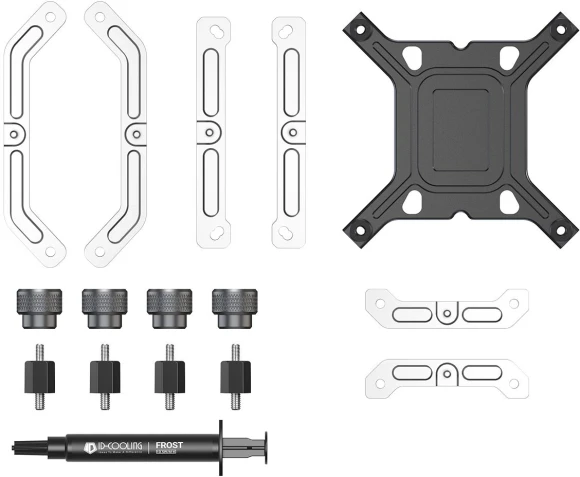 Система водяного охлаждения ID-Cooling FX360 Inf ARGB Soc-AM5/AM4/1200/1700/1851 белый 4-pin 27.2dB Al 350W Ret (FX360 INF WHITE)