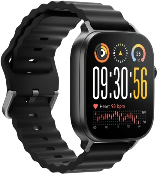 Смарт-часы Realme Watch 5 22мм 1.97" AMOLED корп.черный рем.черный разм.брасл.:160-230 мм (RMW2501) Смарт-часы Realme Watch 5 22мм 1.97" AMOLED корп.черный рем.черный разм.брасл.:160-230 мм (RMW2501)