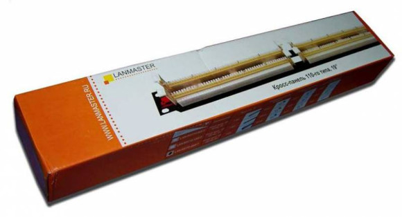 Патч-панель Lanmaster LAN-RS110-200FT 19" 2U 100x110 кат.5E