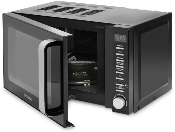 Микроволновая Печь Hyundai HYM-D3034 20л. 700Вт черный/хром Микроволновая Печь Hyundai HYM-D3034 20л. 700Вт черный/хром