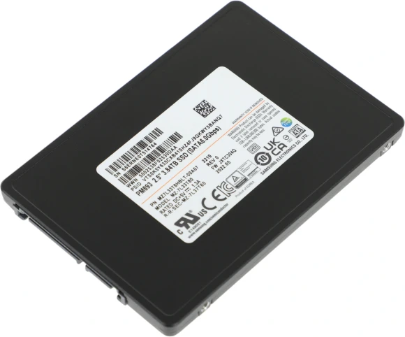 Накопитель SSD Samsung SATA-III 3.84TB MZ7L33T8HBLT-00A07 PM893 2.5" 1 DWPD OEM