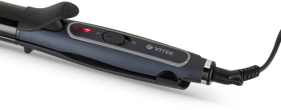 Щипцы Vitek VT-8424 30Вт синий макс.темп.:200С покрытие:керамическое
