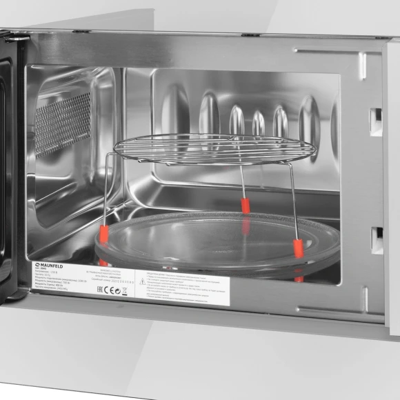 Микроволновая печь Maunfeld JBMO820GW01 20л. 1080Вт белый (встраиваемая) Микроволновая печь Maunfeld JBMO820GW01 20л. 1080Вт белый (встраиваемая)
