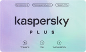 Программное Обеспечение Kaspersky Plus + Who Calls 5-Device 1Y Base Card (KL1050ROEFS)