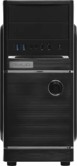 ПК Amur Нарвал A5A14 АМУЕ.466219.002 MT Ryzen 5 3400G (3.7) 8Gb SSD256Gb RX Vega 11 FreeDOS GbitEth 400W мышь клавиатура черный (RUS) (АМУЕ.466219.002 2169402)
