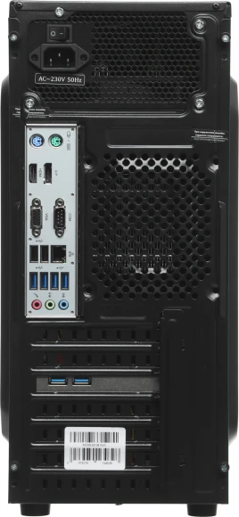 ПК Amur Нарвал A5A14 АМУЕ.466219.002 MT Ryzen 5 3400G (3.7) 8Gb SSD256Gb RX Vega 11 FreeDOS GbitEth 400W мышь клавиатура черный (RUS) (АМУЕ.466219.002 2169402)
