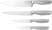 Набор ножей кухон. Rondell Imperial RD-2107 компл.:4предм. стальной подар.коробка Набор ножей кухон. Rondell Imperial RD-2107 компл.:4предм. стальной подар.коробка