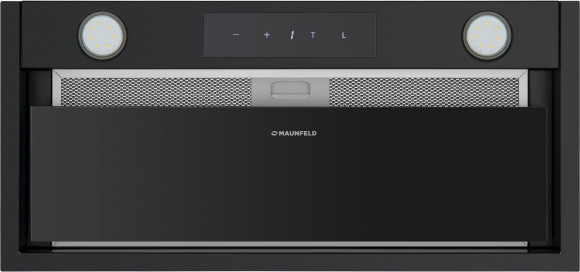 Вытяжка встраиваемая Maunfeld Fantasy Light 60 черный управление: сенсорное (1 мотор)