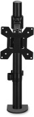 Кронштейн для мониторов ЖК Buro BU-M051-M черный 17"-32" макс.8кг крепление к столешнице поворот и наклон