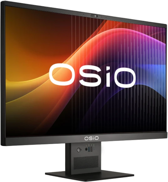 Моноблок Osio BaseLine B240I-023W 23.8" Full HD i3 1115G4 (3) 8Gb SSD256Gb UHDG Windows 11 Pro GbitEth WiFi BT 84W Cam белый 1920x1080 (RUS)