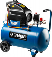 Компрессор поршневой Зубр Профессионал ЗКПМ-240-50-1.5 масляный 240л/мин 50л 1500Вт синий/черный Компрессор поршневой Зубр Профессионал ЗКПМ-240-50-1.5 масляный 240л/мин 50л 1500Вт синий/черный