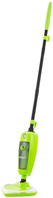 Швабра паровая Kitfort КТ-1055 1000Вт зеленый Швабра паровая Kitfort КТ-1055 1000Вт зеленый