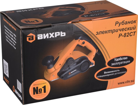 Рубанок Вихрь Р-82СТ 1100Вт 82мм 16000об/мин Рубанок Вихрь Р-82СТ 1100Вт 82мм 16000об/мин