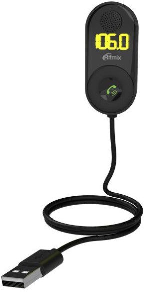Автомобильный FM-модулятор Ritmix FMT-B400 черный MicroSD BT USB (80000850) Автомобильный FM-модулятор Ritmix FMT-B400 черный MicroSD BT USB (80000850)