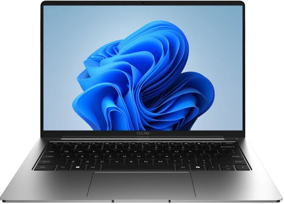 Ноутбук Tecno MegaBook K15SDA Ryzen 5 7430U 16Gb SSD1Tb AMD Radeon Graphics 15.6" IPS FHD (1920x1080) Windows 11 Home grey WiFi BT Cam 6060mAh (71005000256)