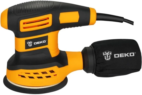 Эксцентриковая шлифмашина Deko DKG350 350Вт D125мм (063-4263) Эксцентриковая шлифмашина Deko DKG350 350Вт D125мм (063-4263)