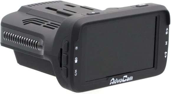 Видеорегистратор с радар-детектором AdvoCam FD Combo черный 142гр. GPS MSTAR 8336