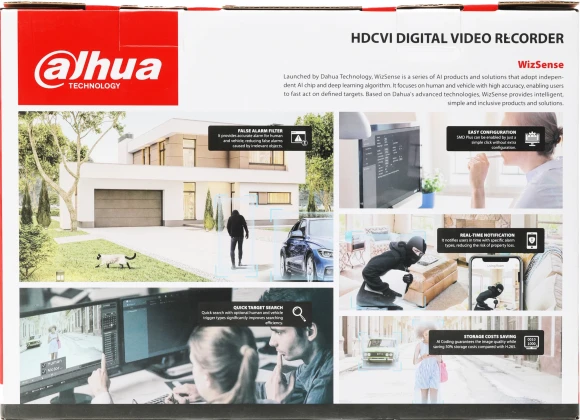 Видеорегистратор Dahua DH-XVR5104C-4KL-I3