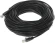 Патч-корд Buro UTP 4 пары cat.5E CCA molded 25м черный RJ-45 (m)-RJ-45 (m)