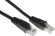 Патч-корд Buro UTP 4 пары cat.5E CCA molded 25м черный RJ-45 (m)-RJ-45 (m)
