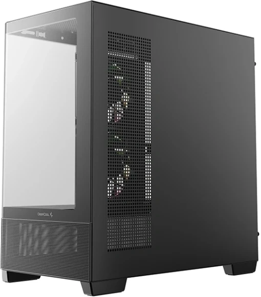 Корпус Deepcool CG380U 3F черный без БП mATX 6x120mm 3x140mm 2xUSB3.0 audio bott PSU