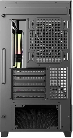 Корпус Deepcool CG380U 3F черный без БП mATX 6x120mm 3x140mm 2xUSB3.0 audio bott PSU