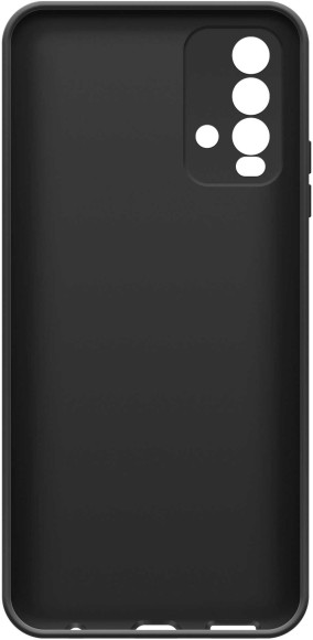 Чехол (клип-кейс) BoraSCO для Xiaomi Redmi 9t Silicone Case черный (39914)