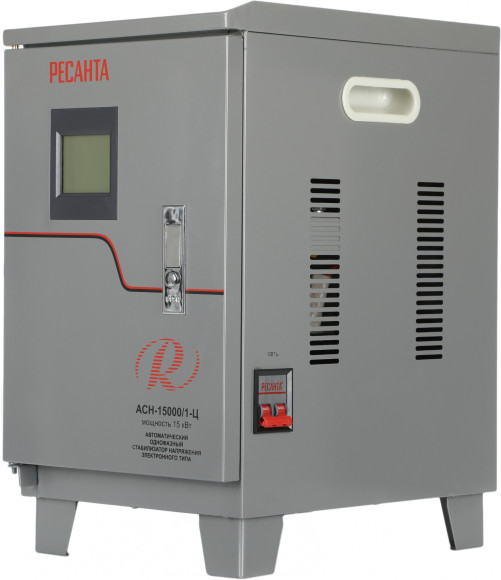 Стабилизатор напряжения Ресанта АСН-15000/1-Ц 15кВА однофазный серый (63/6/11)