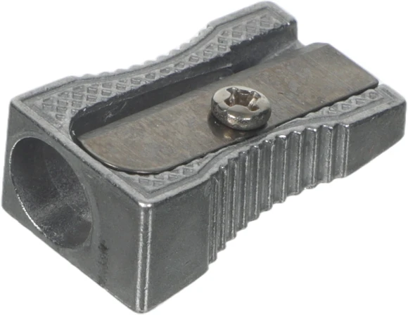 Точилка для карандашей ручная Silwerhof 191083 1 отверстие металл Точилка для карандашей ручная Silwerhof 191083 1 отверстие металл