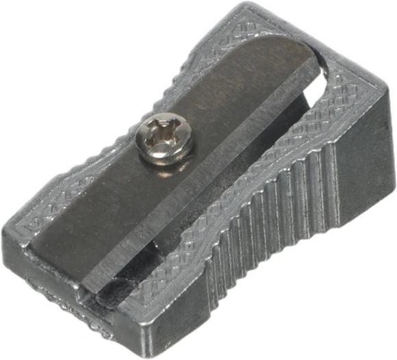 Точилка для карандашей ручная Silwerhof 191083 1 отверстие металл Точилка для карандашей ручная Silwerhof 191083 1 отверстие металл