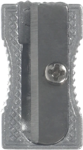 Точилка для карандашей ручная Silwerhof 191083 1 отверстие металл Точилка для карандашей ручная Silwerhof 191083 1 отверстие металл