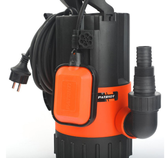 Насос дренажный Patriot F 600 D 600Вт 10000л/час центробежный (315302406) Насос дренажный Patriot F 600 D 600Вт 10000л/час центробежный (315302406)