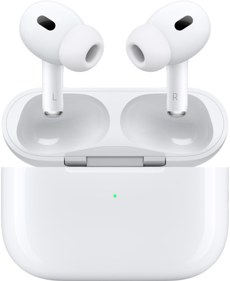 Гарнитура внутриканальные Apple AirPods Pro 2 2023 USB-C A3047/A3048/A2968 белый беспроводные bluetooth в ушной раковине (MTJV3ZA/A)