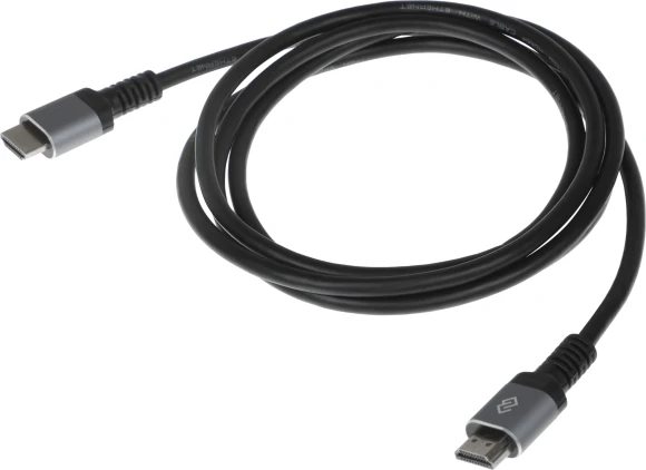 Кабель аудио-видео Digma D-HDMI-V2.0-2M HDMI (m)/HDMI (m) 2м. позолоч.конт. черный Кабель аудио-видео Digma D-HDMI-V2.0-2M HDMI (m)/HDMI (m) 2м. позолоч.конт. черный