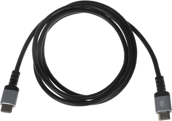 Кабель аудио-видео Digma D-HDMI-V2.0-2M HDMI (m)/HDMI (m) 2м. позолоч.конт. черный Кабель аудио-видео Digma D-HDMI-V2.0-2M HDMI (m)/HDMI (m) 2м. позолоч.конт. черный