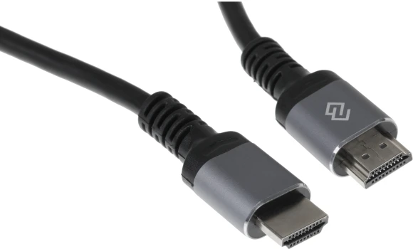 Кабель аудио-видео Digma D-HDMI-V2.0-2M HDMI (m)/HDMI (m) 2м. позолоч.конт. черный Кабель аудио-видео Digma D-HDMI-V2.0-2M HDMI (m)/HDMI (m) 2м. позолоч.конт. черный