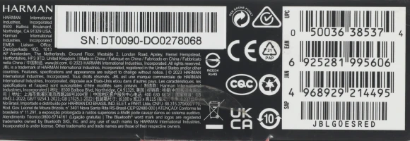 Колонка порт. JBL Go Essential красный 3.2W 1.0 BT 10м 730mAh (JBLGOESRED)