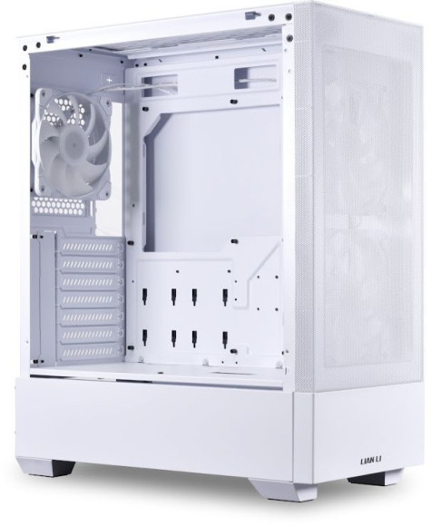 Корпус Lian-Li Lancool 205 Mesh белый без БП ATX 2x120mm 2x140mm 2xUSB3.0 audio bott PSU