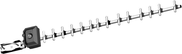 Антенна Дельта CRC9 9м многодиапазонная серебристый (122Ф)