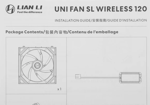 Вентилятор для корпуса Lian-Li Uni Fan SL Wireless 120 ARGB 120х124.5x28 белый 4-pin 28.5дБ (G99.12SL1W1W.R0) Ret