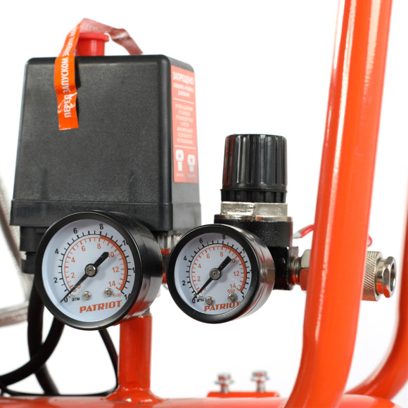 Компрессор поршневой Patriot WO 80-360 безмасляный 80л 2200Вт оранжевый Компрессор поршневой Patriot WO 80-360 безмасляный 80л 2200Вт оранжевый