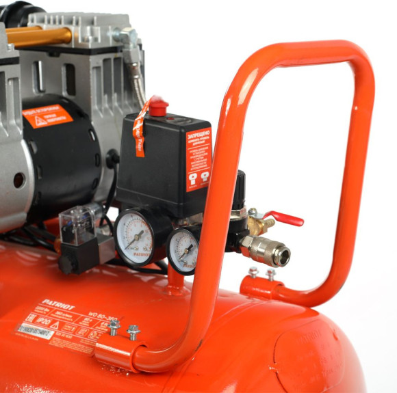 Компрессор поршневой Patriot WO 80-360 безмасляный 80л 2200Вт оранжевый Компрессор поршневой Patriot WO 80-360 безмасляный 80л 2200Вт оранжевый