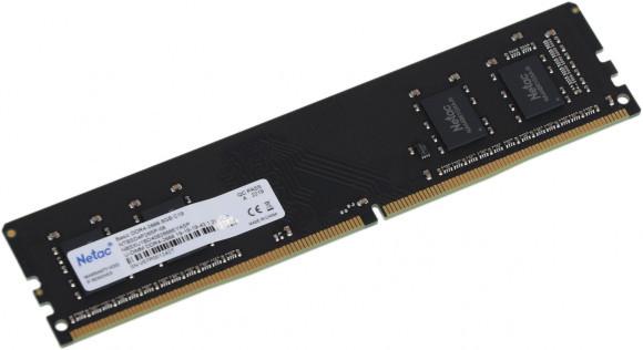 Память DDR4 8Gb 2666MHz Netac NTBSD4P26SP-08 Basic RTL PC4-21300 CL19 DIMM 288-pin 1.2В single rank Ret Память DDR4 8Gb 2666MHz Netac NTBSD4P26SP-08 Basic RTL PC4-21300 CL19 DIMM 288-pin 1.2В single rank Ret
