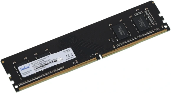 Память DDR4 8Gb 2666MHz Netac NTBSD4P26SP-08 Basic RTL PC4-21300 CL19 DIMM 288-pin 1.2В single rank Ret Память DDR4 8Gb 2666MHz Netac NTBSD4P26SP-08 Basic RTL PC4-21300 CL19 DIMM 288-pin 1.2В single rank Ret