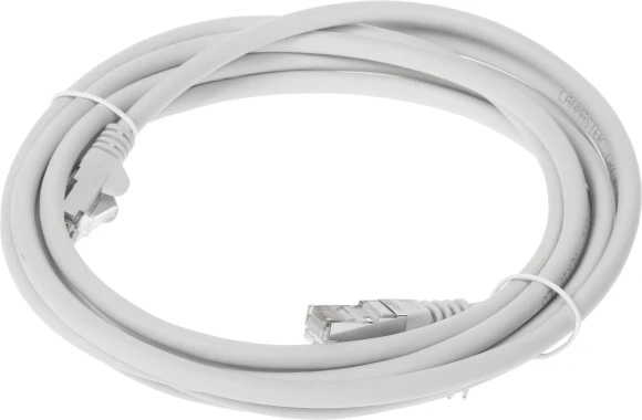 Патч-корд Lanmaster LAN-PC45/S6-3.0-GY FTP RJ-45 вил.-вилка RJ-45 кат.6 3м серый LSZH (уп.:1шт)